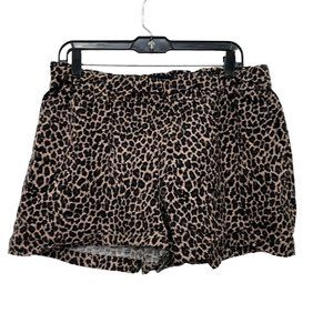 Express Leopard Print Women's Shorts